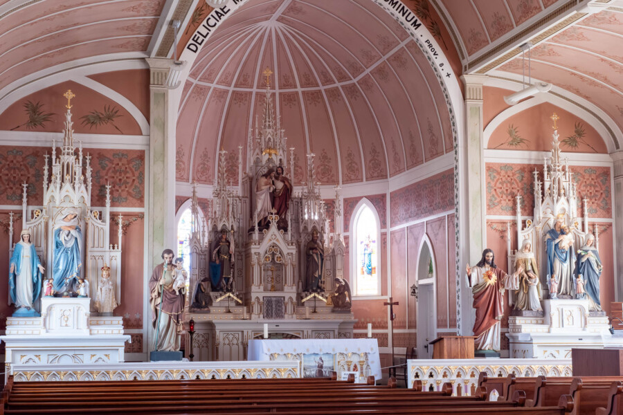 St. John the Baptist Catholic
Nicknames Pink Church