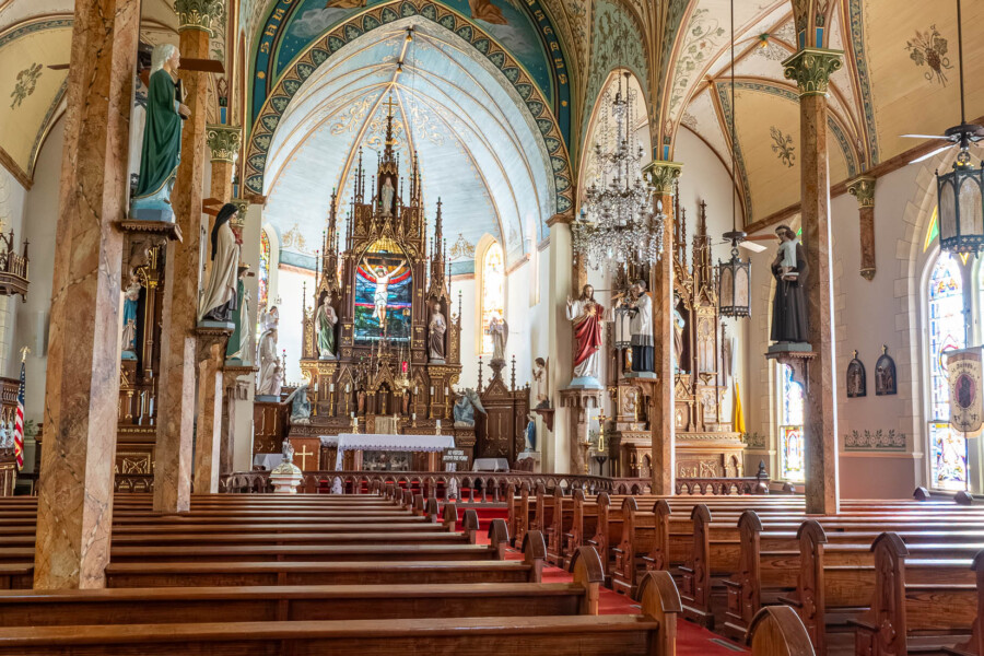 St. Mary's Roman Catholic Church Entrance