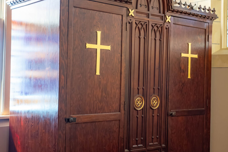 St. Mary's Roman Catholic Church
Confessional