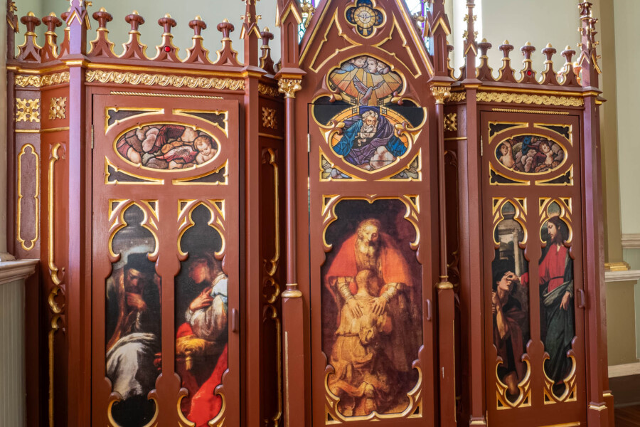 St. Mary's Catholic Church Confessional
Queen of Painted Churches